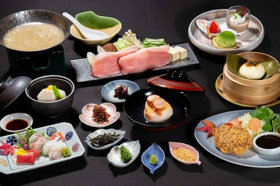 일본의 한 호텔에서 판매중인 '사나카츠 런치'. 사진 나라로열호텔 홈페이지