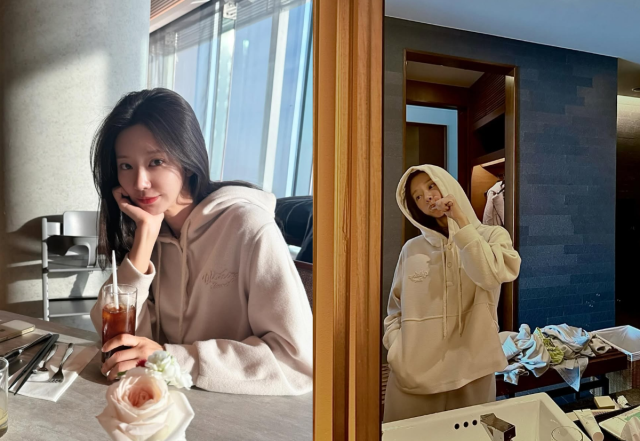 이주빈이 여행지에서 근황을 전하며 아찔한 비키니 몸매를 공개했다. / 이주빈 인스타그램