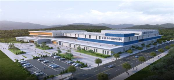 우주환경시험시설 조감도./경남도/