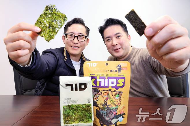 이현준(오른쪽), 박민식 담아 공동대표가 지난 11월 24일 서울 종로구 뉴스1 본사에서 인터뷰를 하고 있다. 2025.11.24/뉴스1 ⓒ News1 이호윤 기자