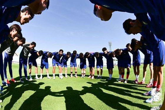 이번 대표팀은 오는 9월 일본 나고야에서 열리는 아시안게임까지 준비하는 팀이다. (대한축구협회 제공)