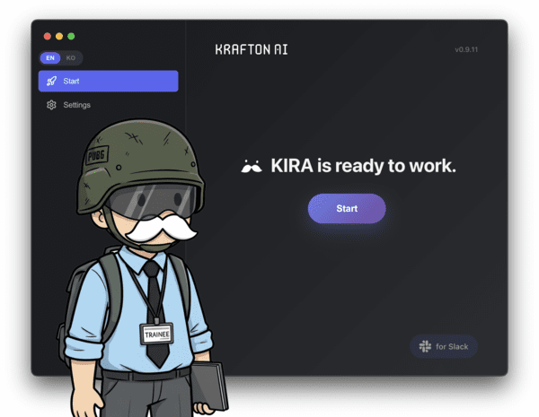 크래프톤이 개인용 AI 비서 'KIRA'를 오픈소스 플랫폼 GitHub를 통해 공개했다. /사진=크래프톤