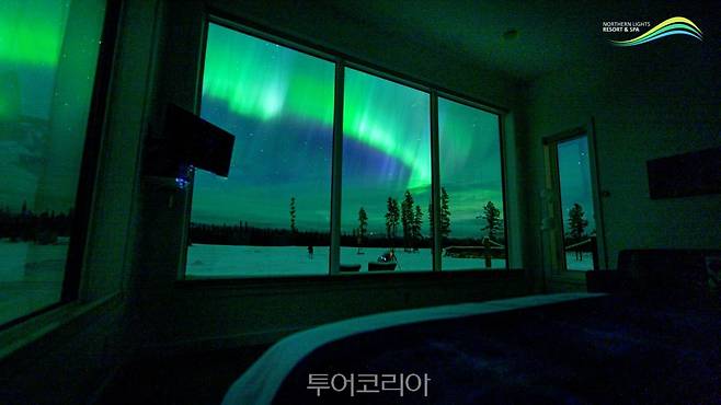오로라 글래스 샬레 ⓒ Northern Lights Resort & SPA/사진제공-캐나다관광청