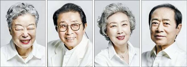 배정혜, 국수호, 김현자, 조흥동(사진 왼쪽부터) 전 국립무용단 단장이 17~18일과 20~21일 국립극장 해오름극장 ‘거장의 숨결’ 공연에서 대표작을 선보인다. /국립극장