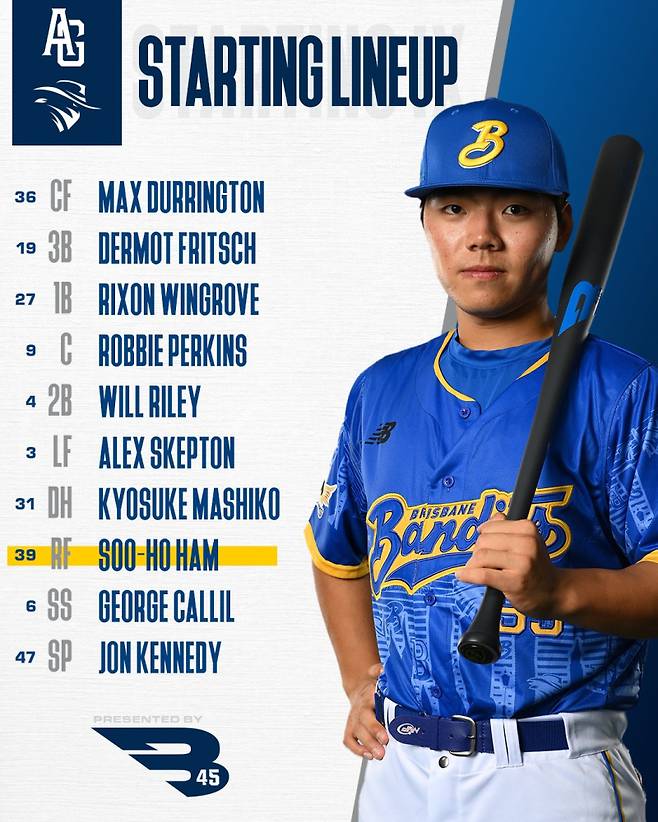 사진=브리즈번 밴디츠 SNS