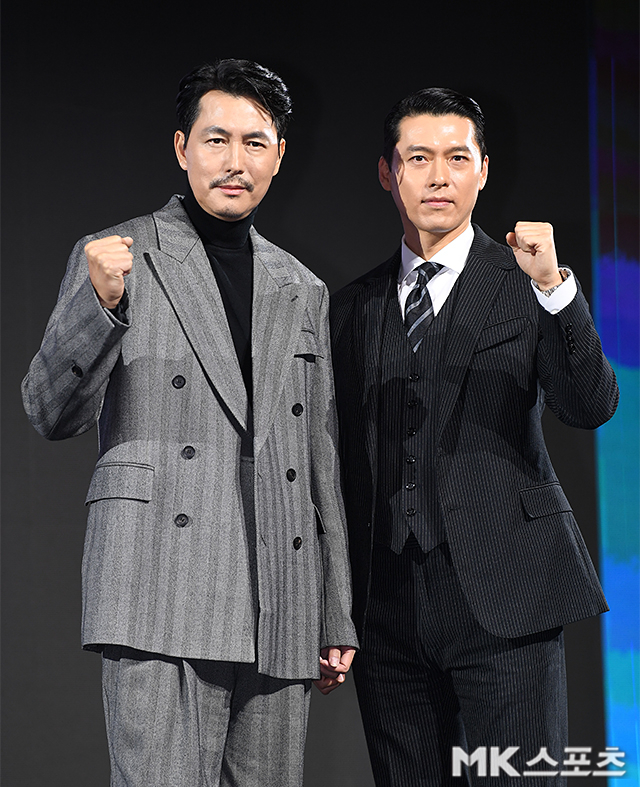 15일 오전 서울 삼성동 그랜드 인터컨티넨탈 서울 파르나스에서 디즈니+의 오리지널 시리즈 ‘메이드 인 코리아’의 제작발표회가 진행됐다. 이날 현장에는 우민호 감독, 현빈, 정우성, 우도환, 서은수, 원지안, 정성일, 강길우, 노재원, 박용우가 참석했다. / 사진 = 천정환 기자