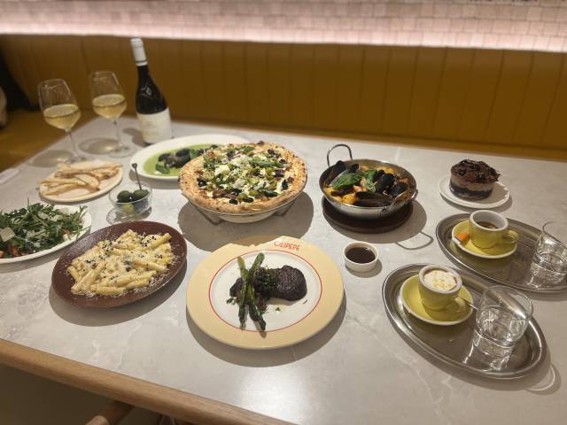 올리페페의 대표 메뉴. 노현영 기자