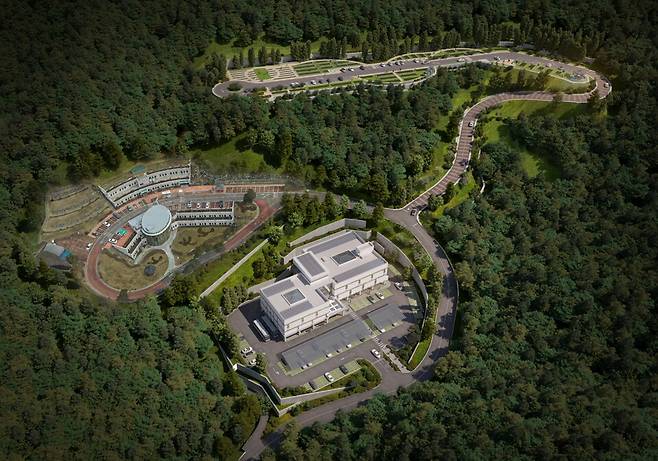 아산시 공설장사시설 조감도(봉안당·자연장지) ⓒ아산시 제공