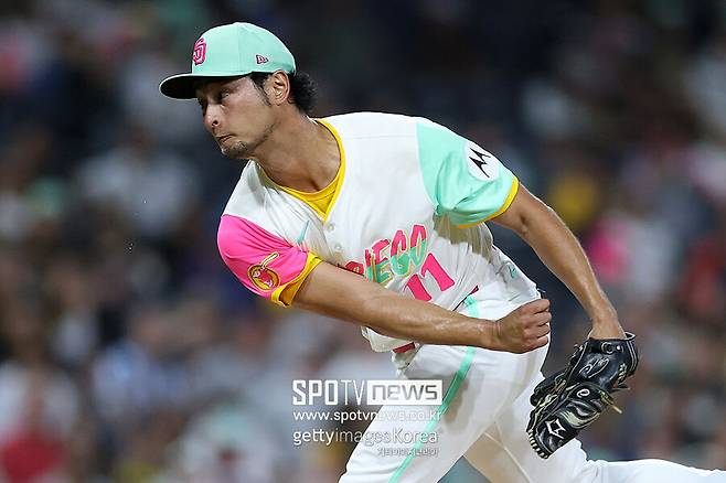 ▲ 메이저리그 역사상 아시아 최고 투수 중 하나로 이름을 남길 것이 확실시되는 다르빗슈 유