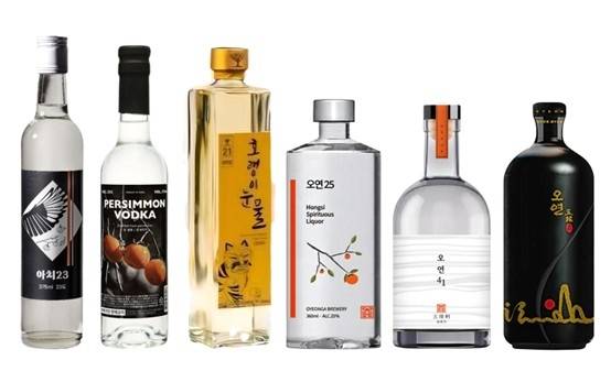 감으로 만든 증류주 [제조사 홈페이지 캡처]