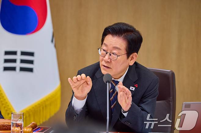 이재명 대통령이  지난9일 서울 용산 대통령실 청사에서 열린 국무회의에서 발언하고 있다. (대통령실 제공. 재판매 및 DB 금지) 2025.12.9/뉴스1 ⓒ News1 허경 기자