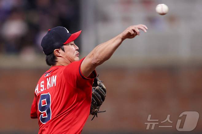 김하성. ⓒ AFP=뉴스1