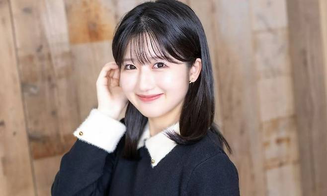 '미스 & 미스터 도쿄대 콘테스트 2025'에서 미스 도쿄대 그랑프리를 차지한 스가 아리사양. 모델프레스