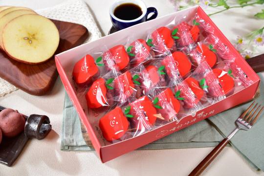 사과빵 오리지널 제품 모습. 예산사과빵상회 제공