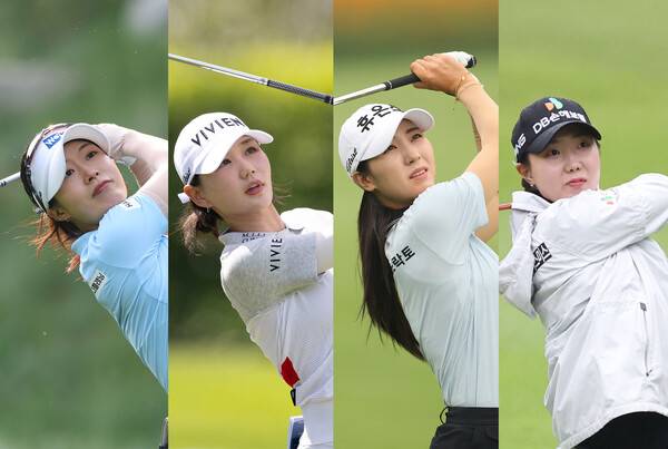 한국여자프로골프(KLPGA) 2부 투어 동계 시즌 'KLPGA 2025-26 드림 윈터투어' 중 첫 대회인 대만 모바일 레이디스 오픈에 출전하는 유효주, 박소혜, 강지선, 권서연 프로. 사진제공=KLPGA (사진을 무단으로 사용하지 마십시오.)