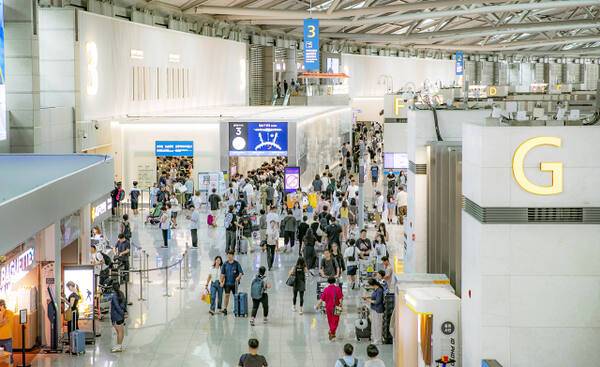 인천공항 제1여객터미널 전경 사진. 공항공사 제공