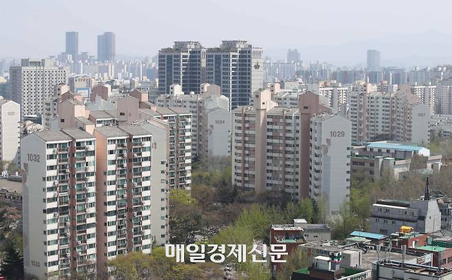 서울 시내 아파트 전경 [매경DB]