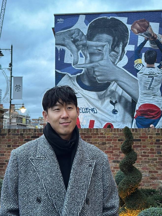 손흥민. 사진=토트넘 SNS