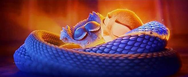 영화 주토피아 2에서 등장하는 주인공 주디(오른쪽)과 게리. [엑스(X·옛 트위터) 캡처]