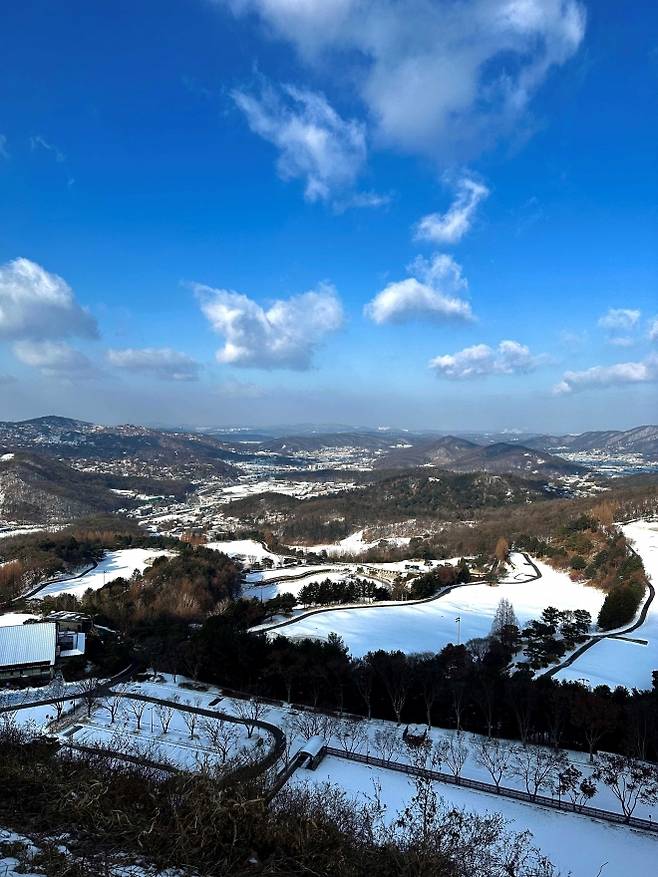서서울 CC 겨울전경. 한국골프장경영협회 제공