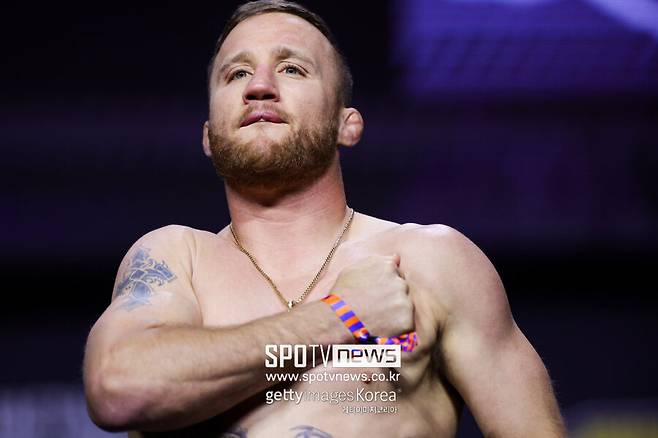 ▲ 저스틴 게이치는 UFC에서 가장 흥미로운 싸움을 하는 파이터 중 한 명으로 평가받는다.