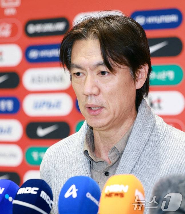 홍명보 축구대표팀 감독. /사진=뉴스1