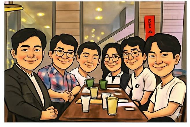 카이스트 교수들과 뉴욕 워크숍 장면