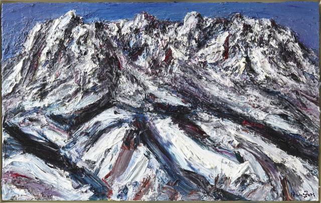 신홍직, 울산바위, 2025. 레오앤 갤러리 제공