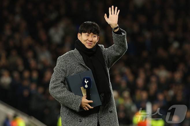 토트넘이 손흥민을 기리는 다큐멘터리를 제작했다. ⓒ AFP=뉴스1