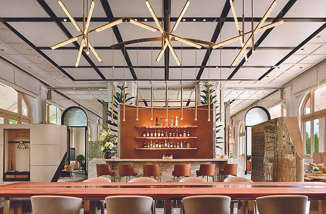 싱가포르 래플스 호텔에 자리한 오데마피게의 ‘AP하우스’.