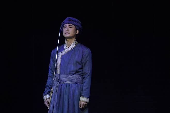 연극 '타지마할의 근위병'의 '바불' 이승주. /해븐프로덕션