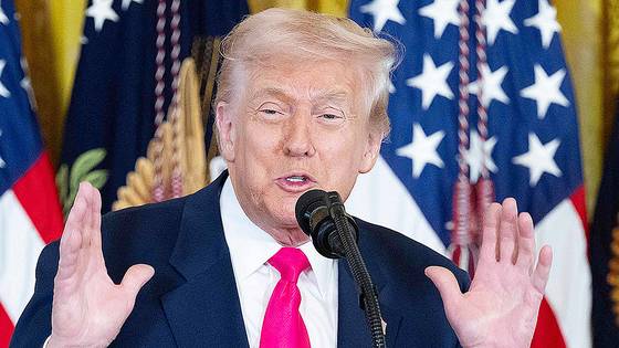도널드 트럼프 미국 대통령. AFP=연합뉴스