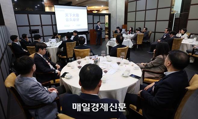 이코노미스트 클럽_김정관 산업통상자원부 장관. 2025.12.16 [한주형기자]