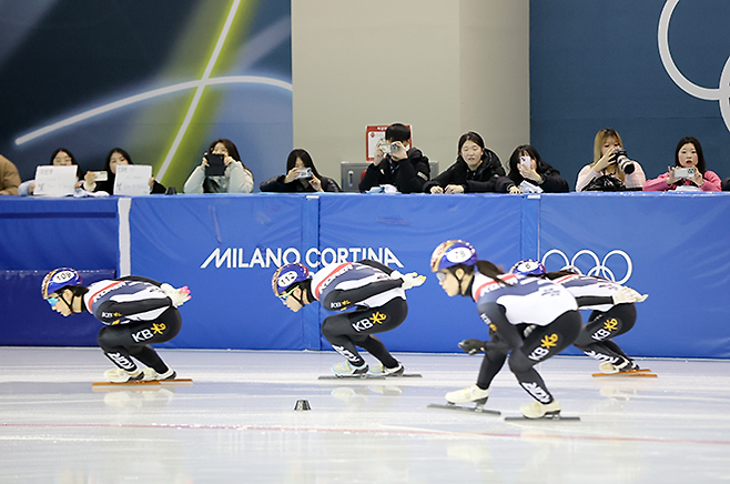 팬 초청 D-50 오픈 트레이닝. 사진=대한체육회