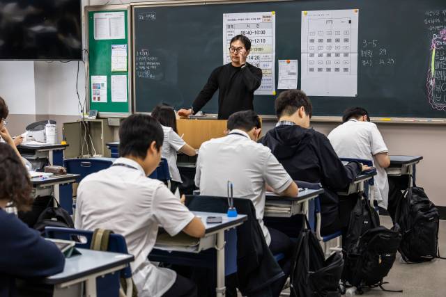 지난 6월 서울 금천구의 한 고등학교의 모습. 연합뉴스