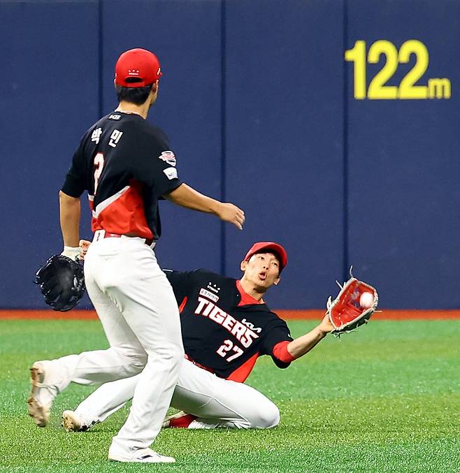 KIA 김호령. 뉴시스