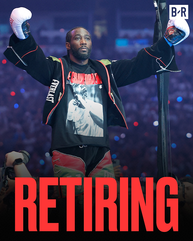 42승 무패 복서 테렌스 크로포드가 17일 은퇴를 선언했다. 블리처리포트 SNS