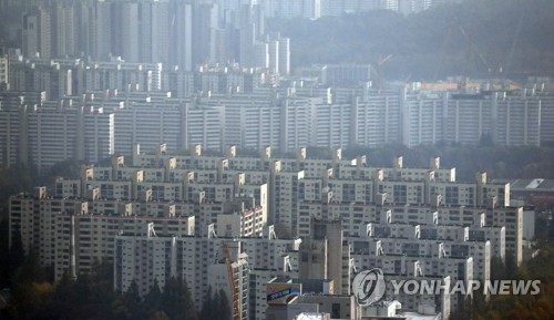 서울 강남구 대치동 아파트 단지. [연합뉴스 제공]