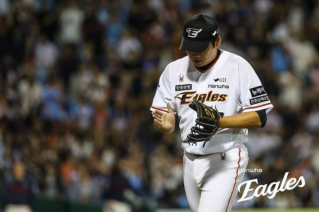 한화 이민우는 2026시즌 반등을 꿈꾼다. 그는 불펜 재구성이 필요한 한화에 활력을 불어넣을 전망이다. 사진제공|한화 이글스