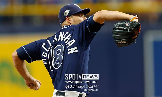 ▲ 탬파베이의 에이스로 돌아올 것이 기대를 모으는 쉐인 맥클라나한