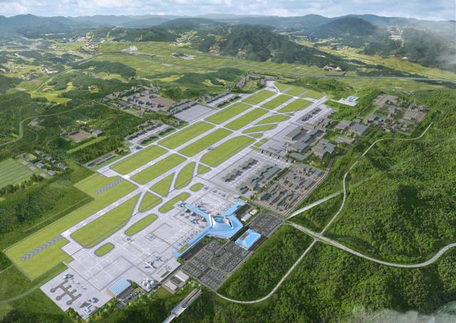 대구경북신공항 조감도. 매일신문 DB