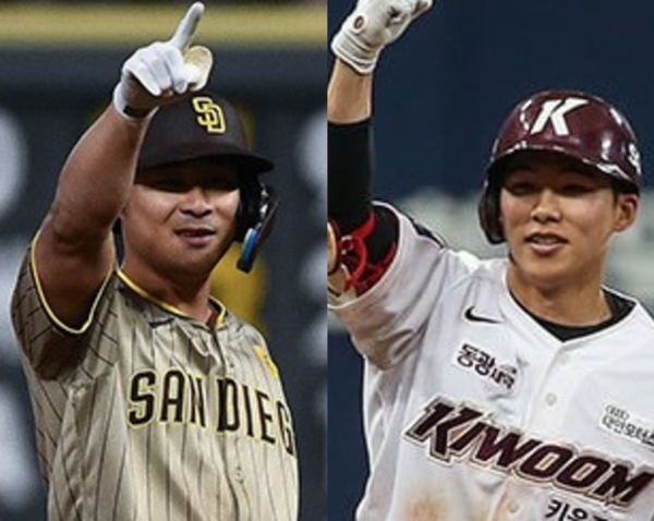 김하성과 김혜성(사진=샌디에이고, 키움)