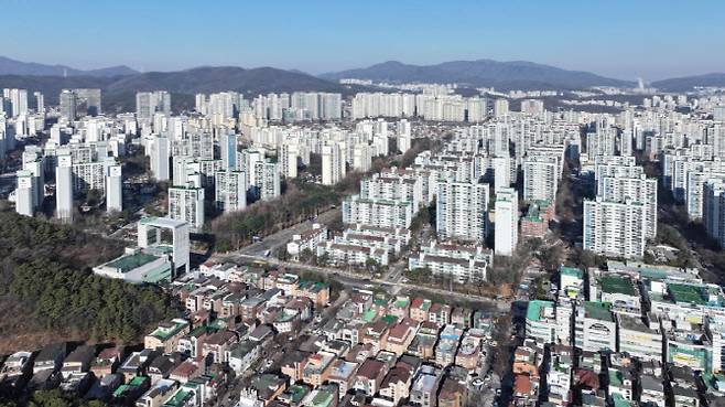 성남 분당 시가지 전경.(사진=성남시)