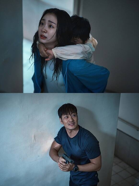 배우 김다미와 박해수 권은성 등이 넷플릭스 새 영화 '대홍수'를 통해 호흡을 맞췄다. /넷플릭스