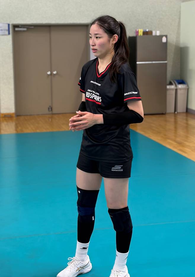 정관장에서 훈련 중인 인쿠시의 모습. 사진=정관장 제공