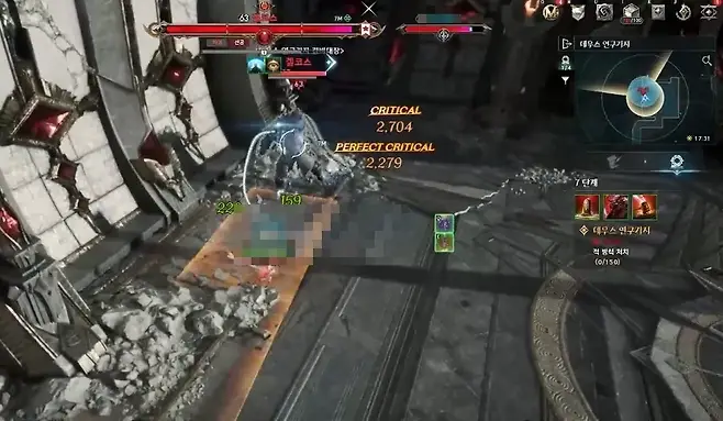 ▲ 바닥에 지속되는 장판을 남긴다. 최대한 구석에 유도해서 깔자