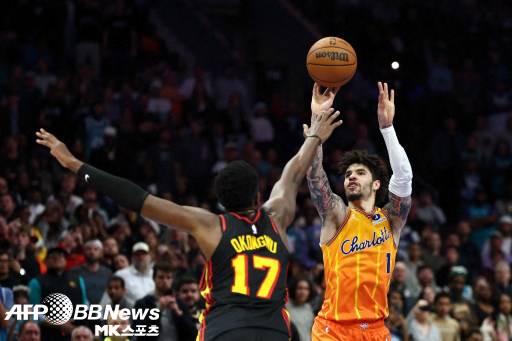 샬럿이 외곽슛을 앞세워 애틀란타를 잡았다. 사진(美 샬럿)=ⓒAFPBBNews = News1