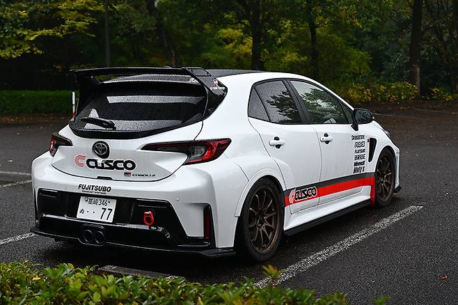 토요타 GR 코롤라 DAT(쿠스코&그로우 디자인 튠). 사진: 김학수 기자