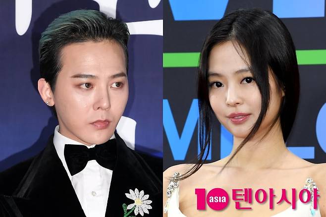 지드래곤, 제니/ 사진=텐아시아 DB