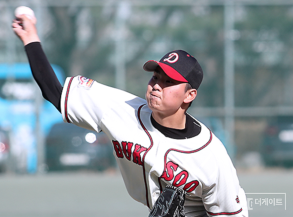 덕수고 시절의 심준석(사진=더게이트 DB)